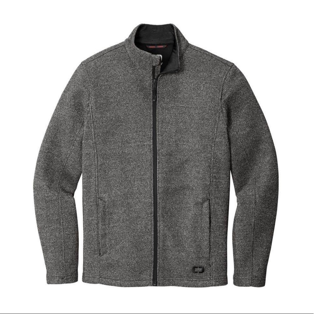 OGIO Grit Fleece Jacket. Heather Gray.